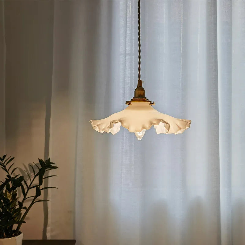 Afralia™ Copper Classical Hanging Light Fixture for Indoor Bedroom Kitchen Restaurant Bar