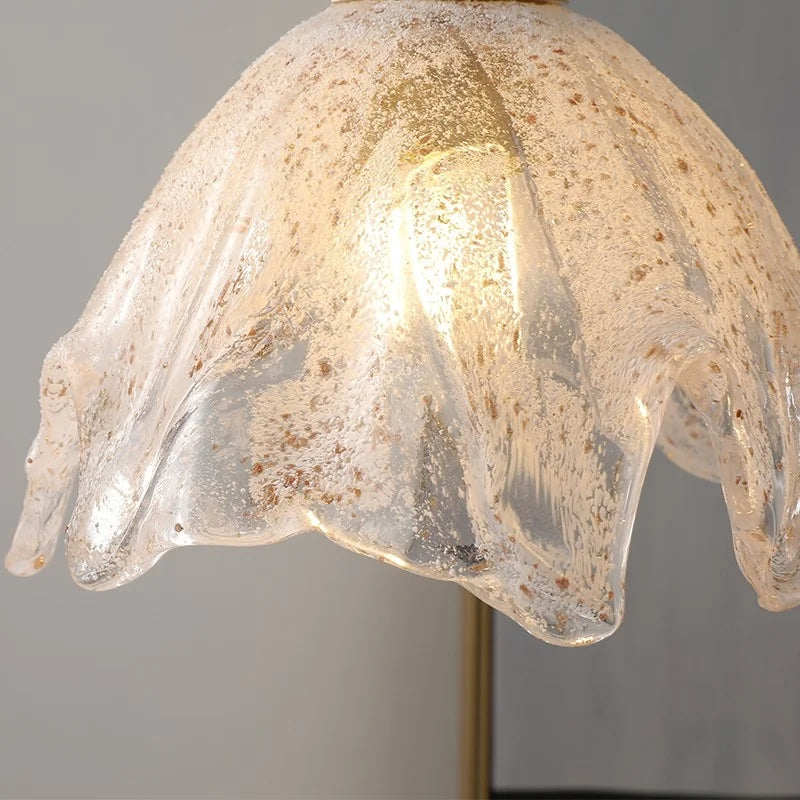 Afralia™ Nordic LED Pendant Light | Modern Walnut Wood Glass Hanging Lamp