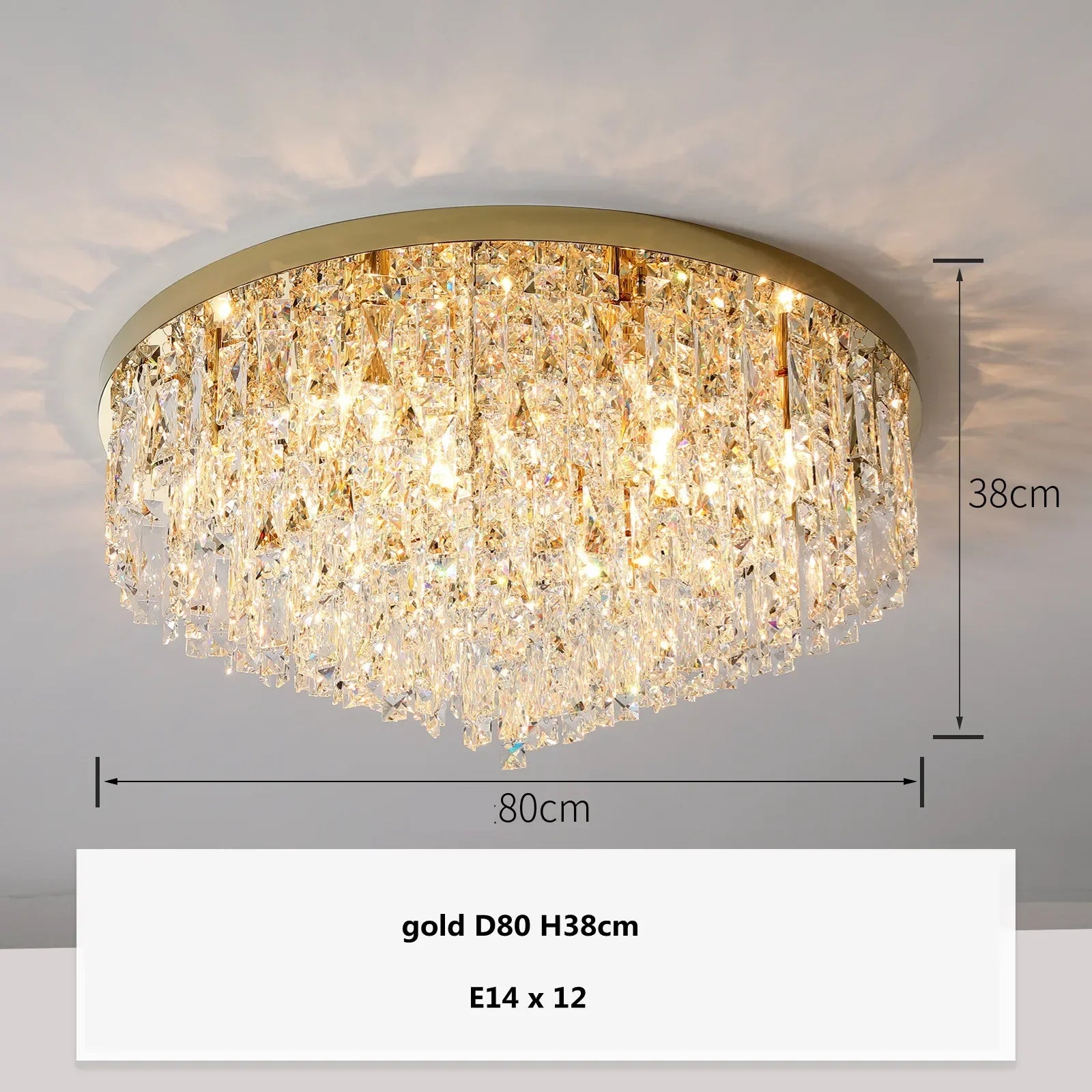 Afralia™ Crystal Steel LED Ceiling Chandelier, Modern Art Deco Lighting Fixture