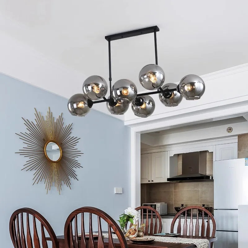 Afralia™ Modern LED Pendant Chandeliers for Living Room and Dining Room Lighting