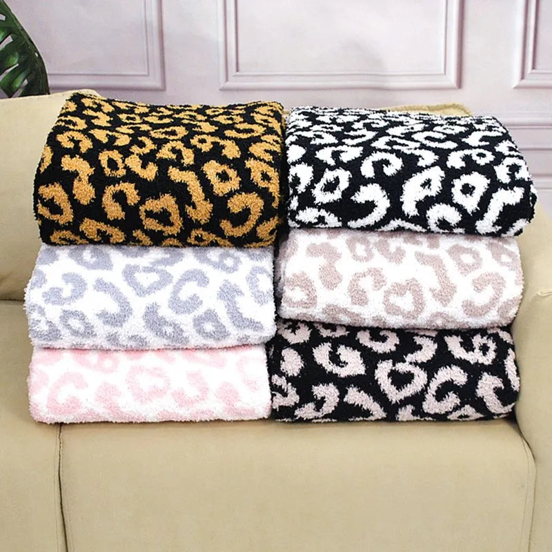 Afralia™ Cozy Flannel Velvet Blanket - Warm Winter Sofa Cover for Home & Office