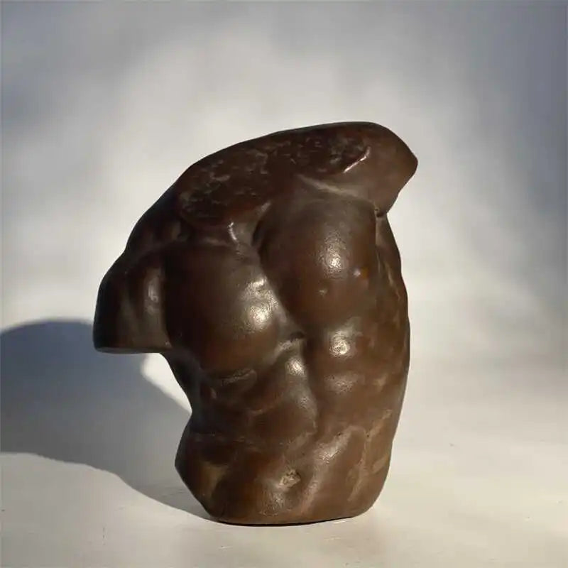 Afralia™ Greek Nude Human Figure Sculpture Handicraft, Room Decor Figurine