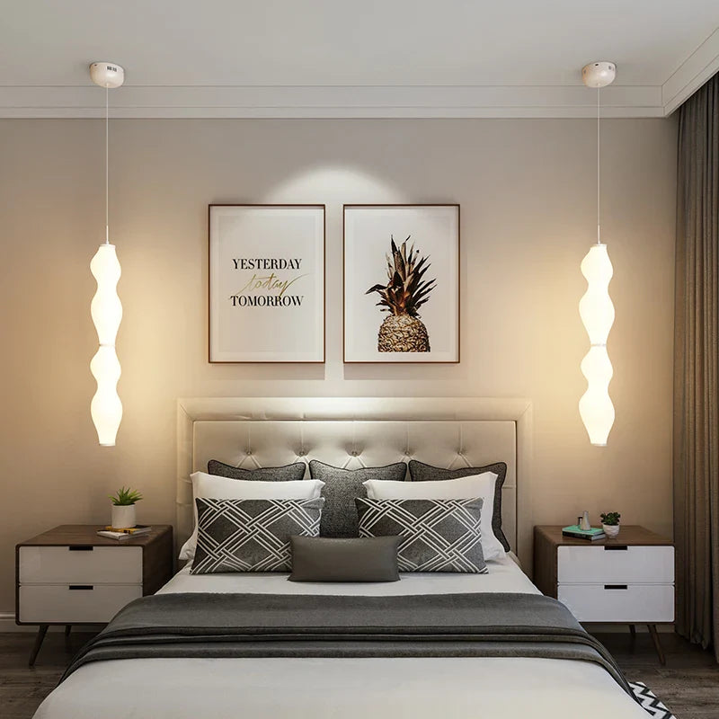 Afralia™ Modern Design LED Pendant Lights for Living Dining Bedroom Chandeliers