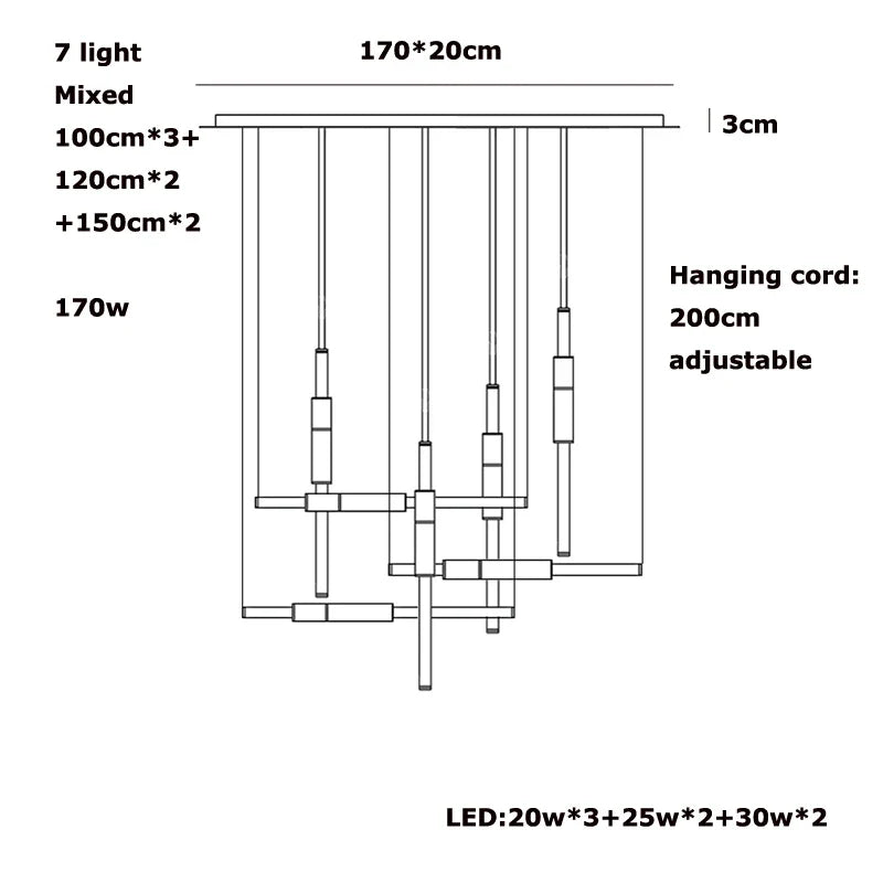 Afralia™ Alabaster Marble LED Chandelier for High-End Nordic Dining Room Lighting