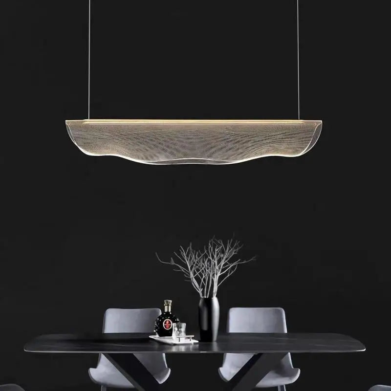 Afralia™ Starry Sky Acrylic LED Chandelier for Modern Living, Dining, Kitchen, Bedroom Lighting