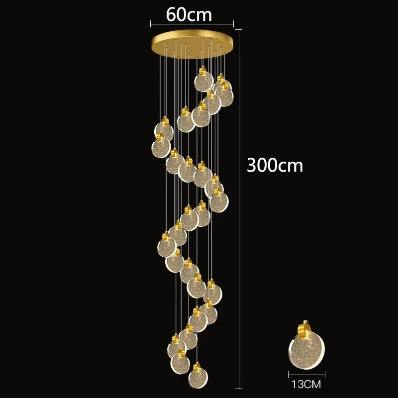 Afralia™ LED Pendant Chandeliers for Modern Home Decor and Indoor Lighting