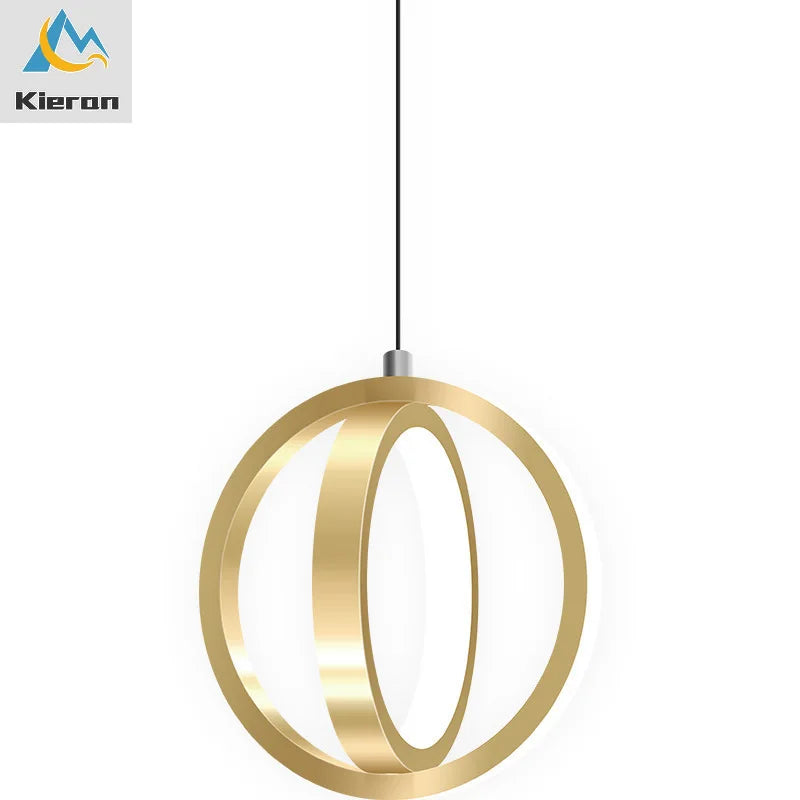 Afralia™ LED Iron Art Small Chandelier for Bedroom Study Living Room Decor