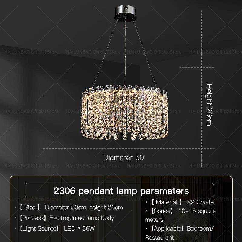 Afralia™ Crystal Chandelier for Elegant European Living Spaces