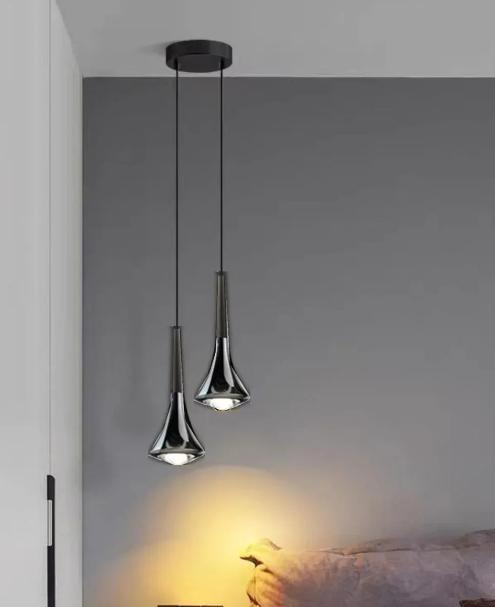 Afralia™ Modern LED Pendant Light Fixture for Bedroom Living Room Kitchen Dining Home Decor