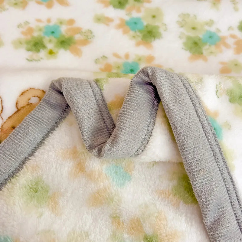 Afralia™ Cartoon Milk Velvet Blanket: Soft Coral Fleece Summer Sofa Cover & Queen Blanket