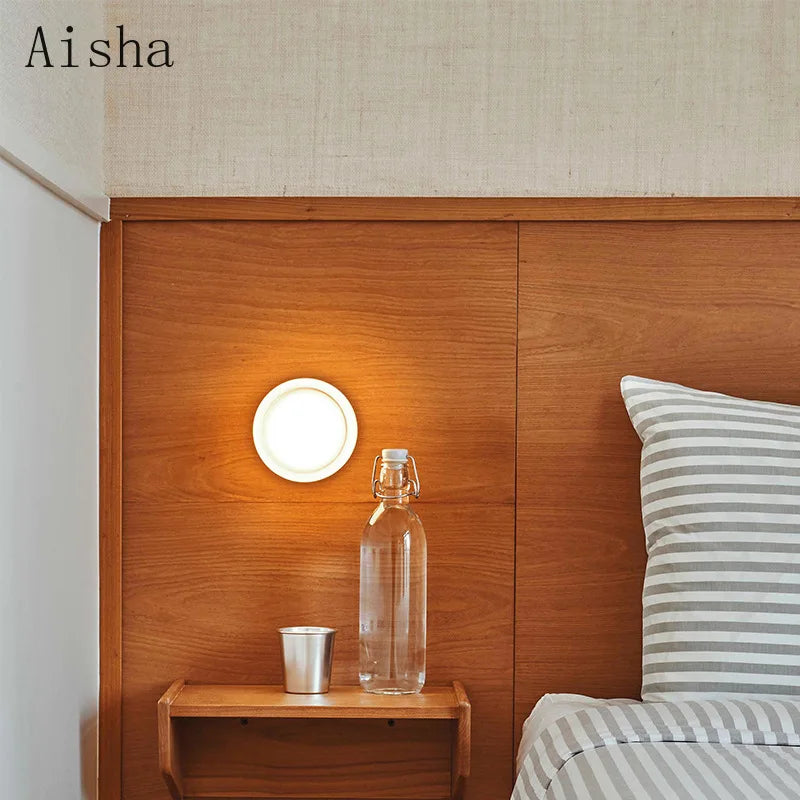 Afralia™ Glass LED Wall Sconce for Bedroom, Bathroom, and Mirror - Nordic Danish Home Interior Lighting