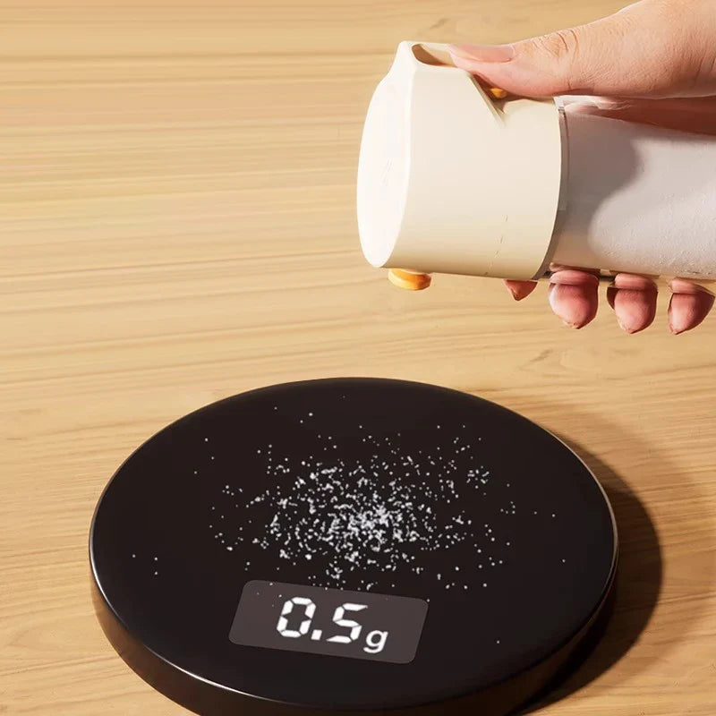 Afralia™ Seasoning Pot Salt Sugar Spice Pepper Jar Box Kitchen Control Bottle