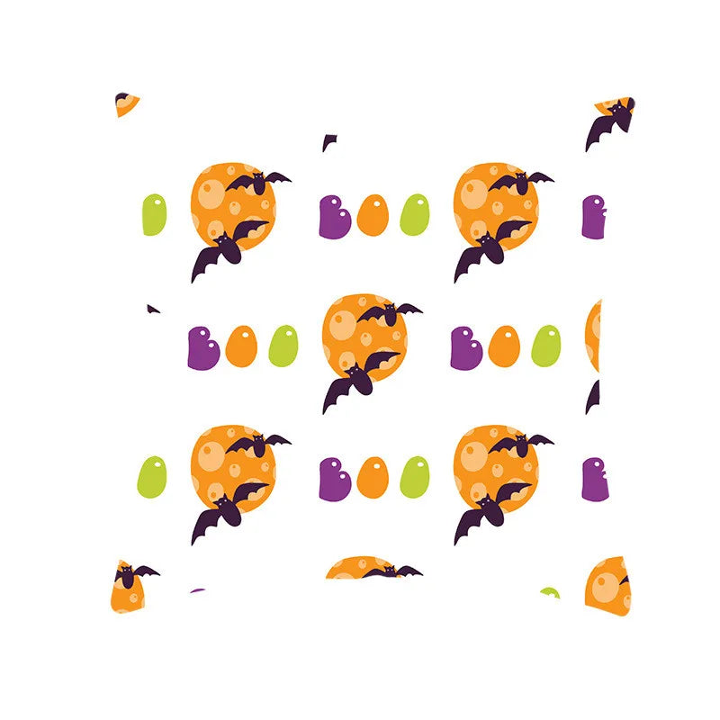 Afralia™ Pumpkin Stripe Halloween Pillowcase Home Decor - Polyester Cushion Cover for Sofa