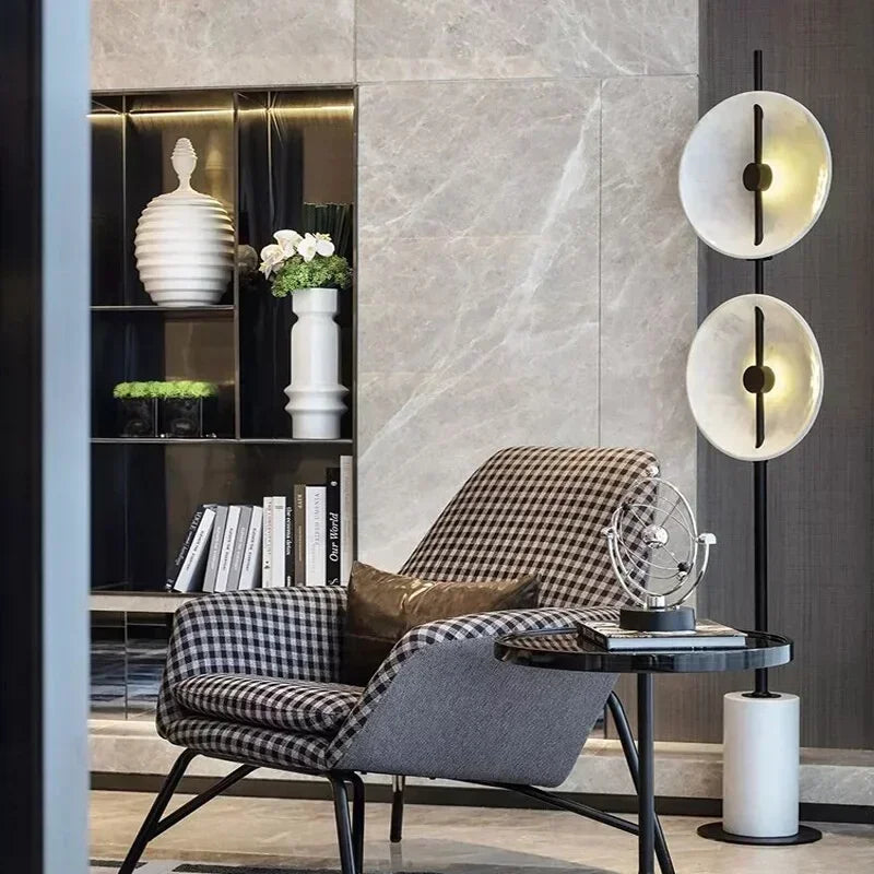 Nordic LED Floor Lamp by Afralia™ - Modern Lighting for Home Decor