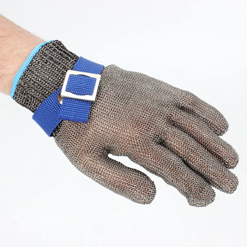 Afralia™ Stainless Steel Anti-cut Gloves for Slaughter, Kitchen, and Gardening