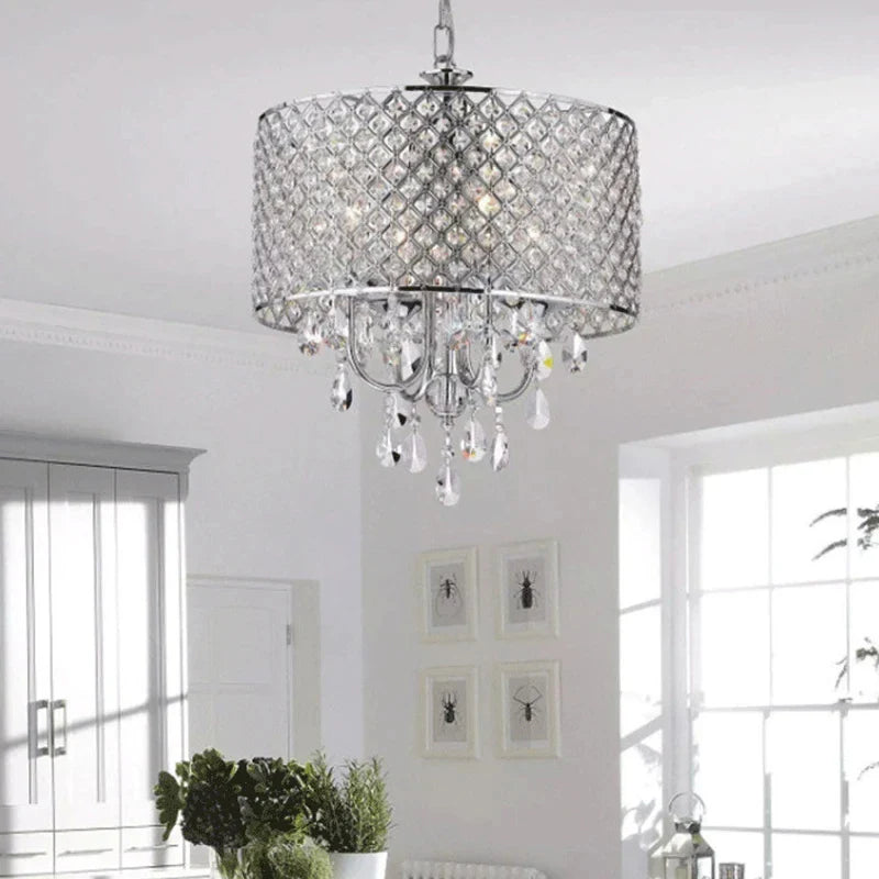 Afralia™ Crystal Pendant Light: Elegant Hollow Out Hanging Lamp for Home Decor & Dining Room