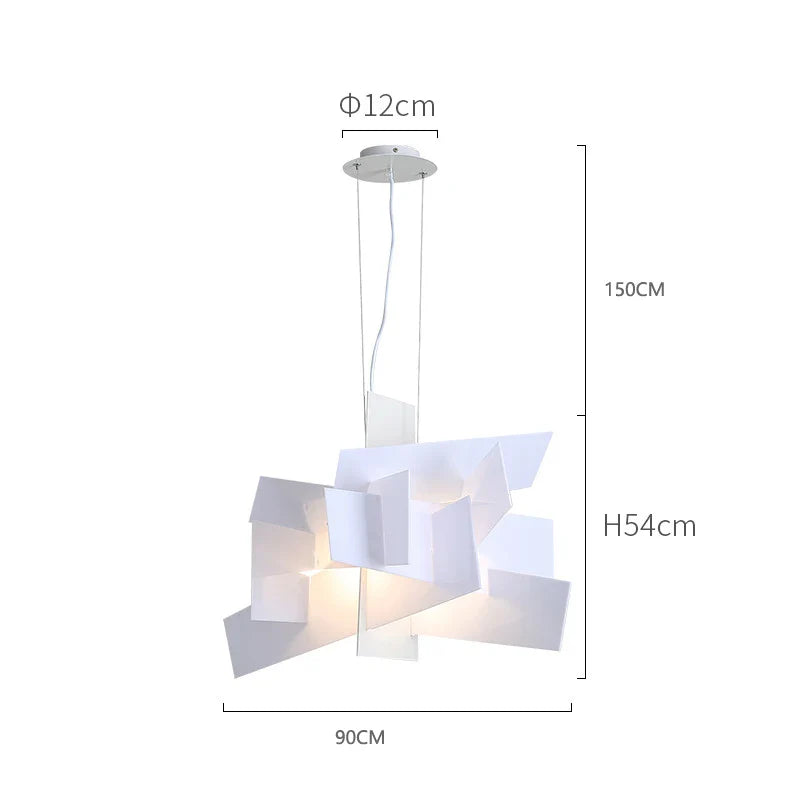 Afralia™ Acrylic Leaf Pendant Lamps: Modern Ceiling Hanging Light for Kitchen Island & Living Room