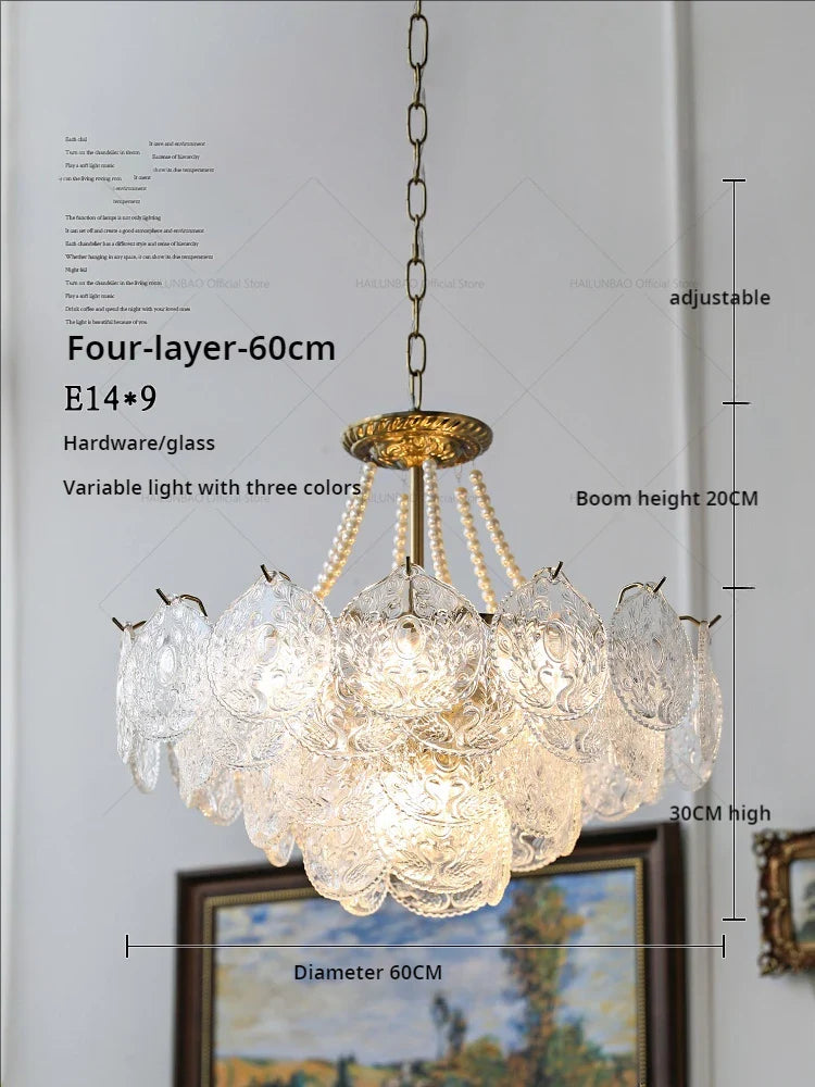 Afralia™ Crystal Chandelier: Modern Chic Pearl Light for Elegant Home Decor