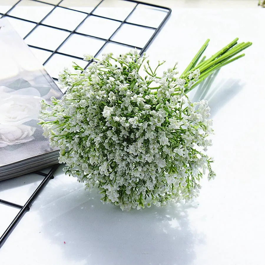 Afralia™ Gypsophila Artificial Flowers Bridal Home Decor Bonsai Wedding Holiday Supplies