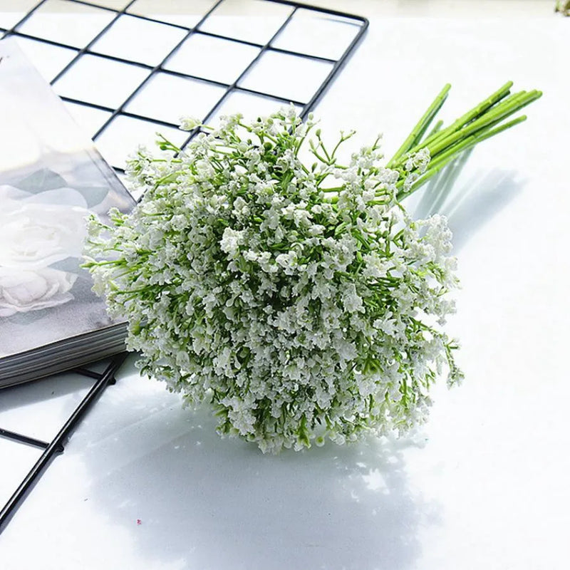 Afralia™ Gypsophila Artificial Flowers Bridal Home Decor Bonsai Wedding Holiday Supplies