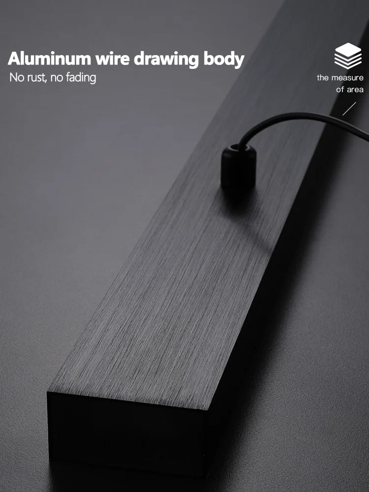 Afralia™ Nordic Minimalist Style Aluminum Chandelier for Dining Table, Bar, or Island