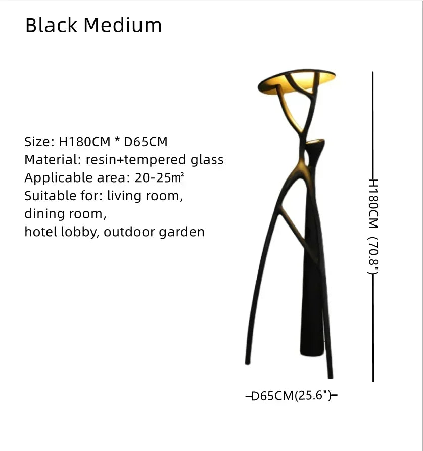 Afralia™ Modern LED Salon Floor Lamp for Home, Living Room, Restaurant, Hotel Lobby