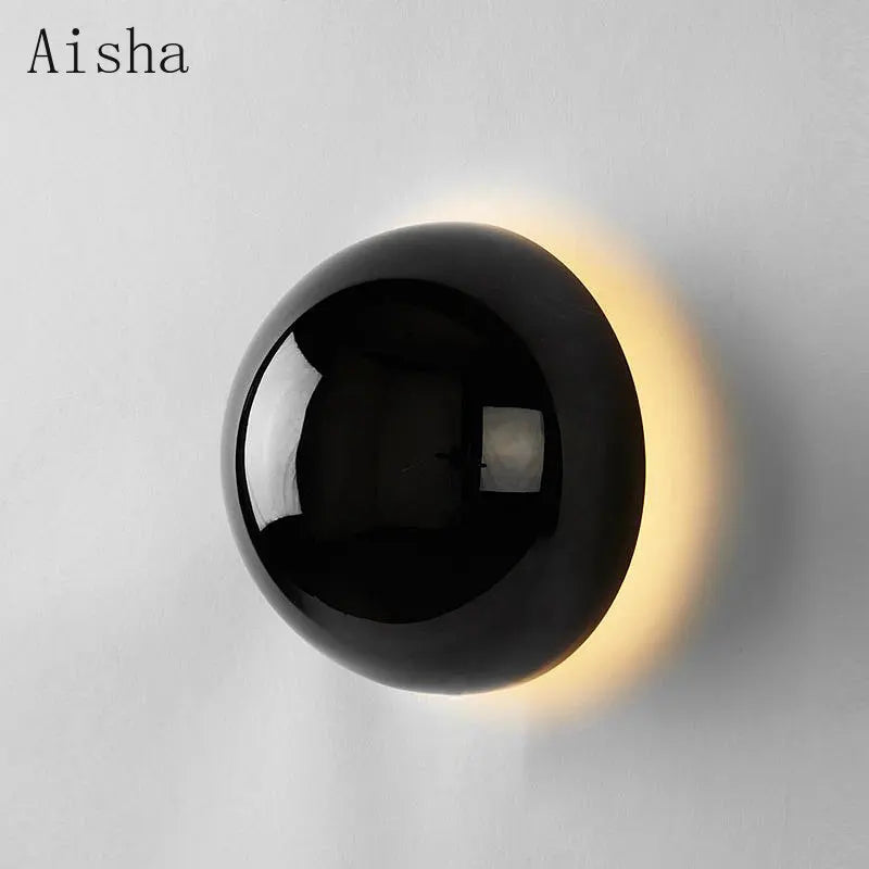 Afralia™ LED Scandinavian Sconce Wall Lamp for Modern Medieval Interior Decor