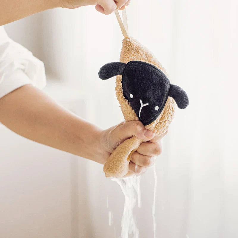 Afralia™ Cartoon Sloth Hand Towels: Soft, Absorbent, Quick Drying & Hanging Design for Kids