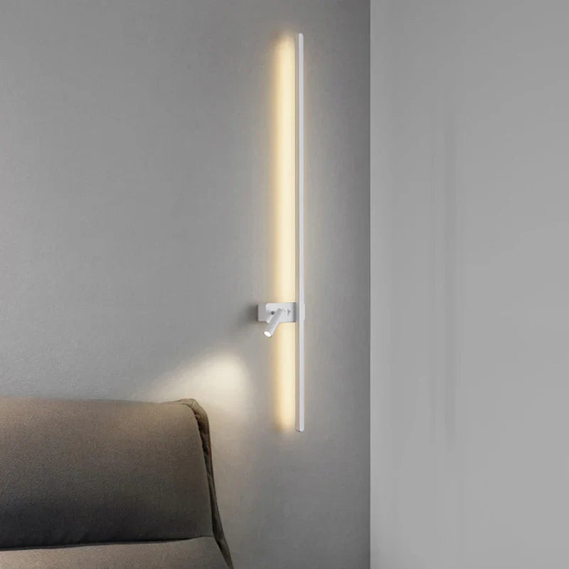 Afralia™ LED Wall Sconce: Modern Nordic Style Living Room Sofa Background Light