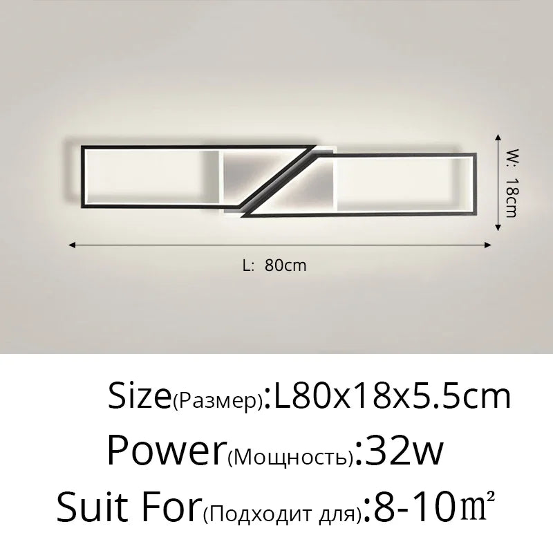 Afralia™ LED Ceiling Light: Modern Fixture for Living Room, Kitchen & Hallway Lighting