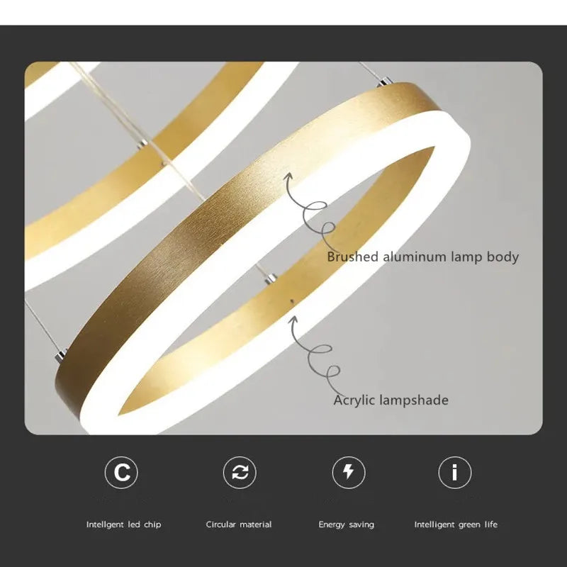 Afralia™ LED Pendant Lights: Modern Fashion for Living Room, Dining Room, Kitchen & Foyer