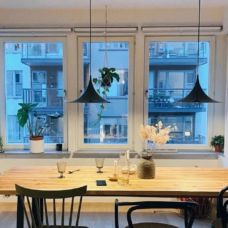 Afralia™ Horn Chandelier Pendant Light for Dining Room Kitchen