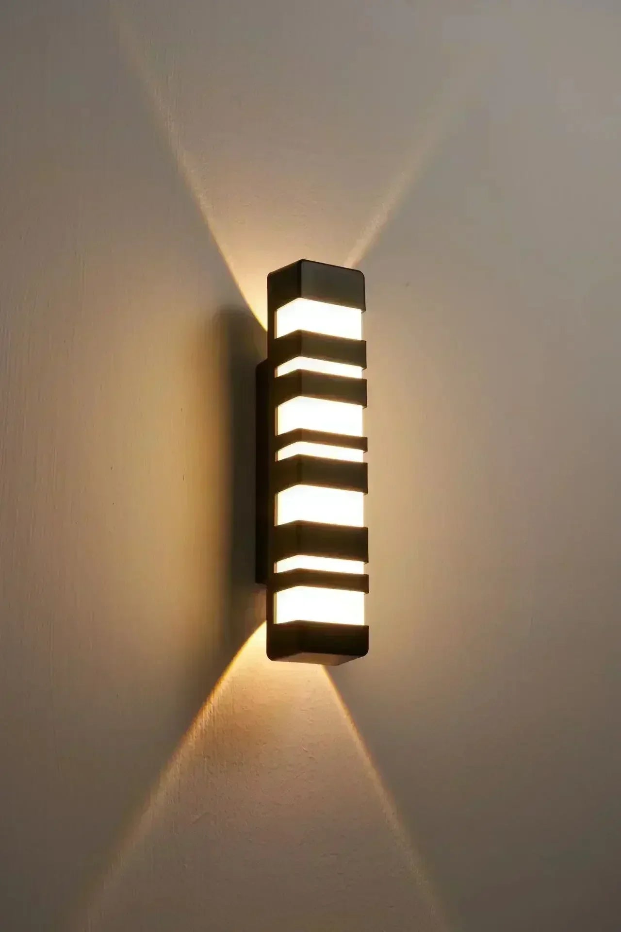 Afralia™ Outdoor LED Wall Light for Garden Balcony Stairs, Modern Style