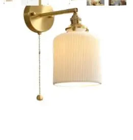 Afralia™ LED Wall Lamp 4W Beside Home Lighting with Knob Switch