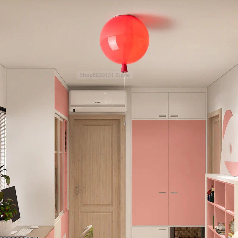 Afralia™ Acrylic Balloon Ceiling Lights: Modern Nordic Living Room Bedroom Lighting Fixture