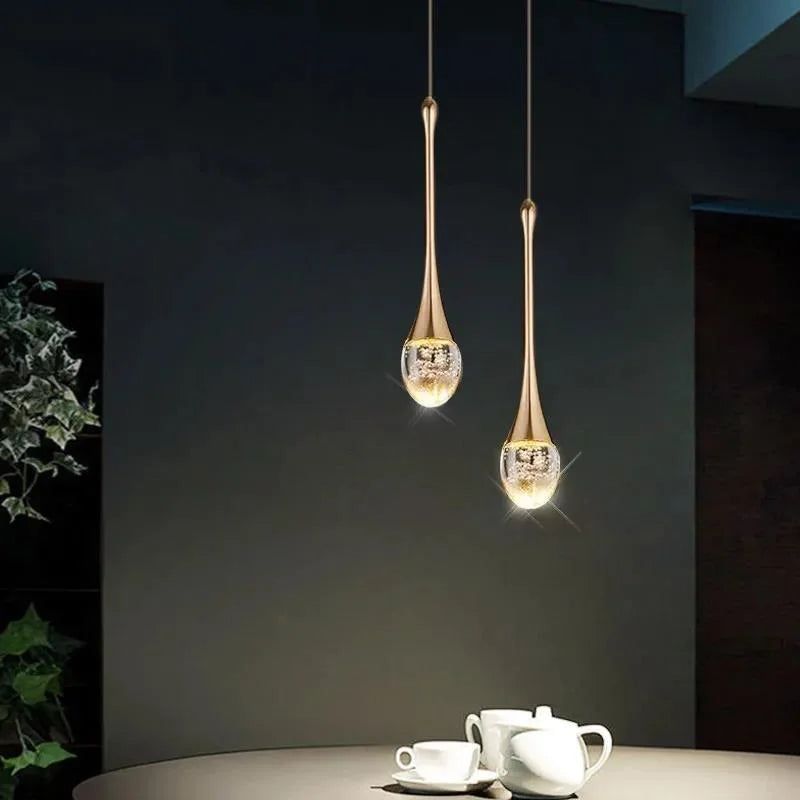 Afralia™ Modern Crystal Bubble Chandelier for Home Indoor Lighting