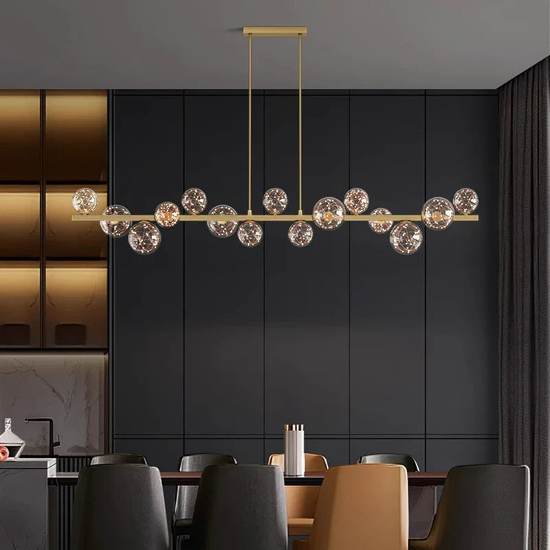 Nordic Star LED Chandelier by Afralia™ - Modern, Simple, Creative Design