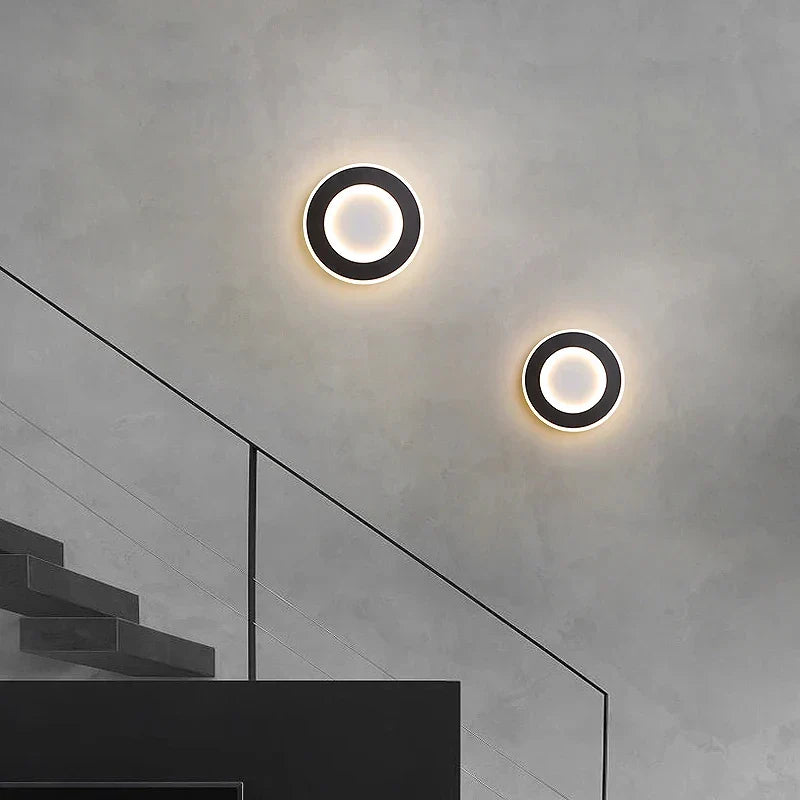 Afralia™ Modern Touch Sensor LED Wall Lamps for Indoor Lighting