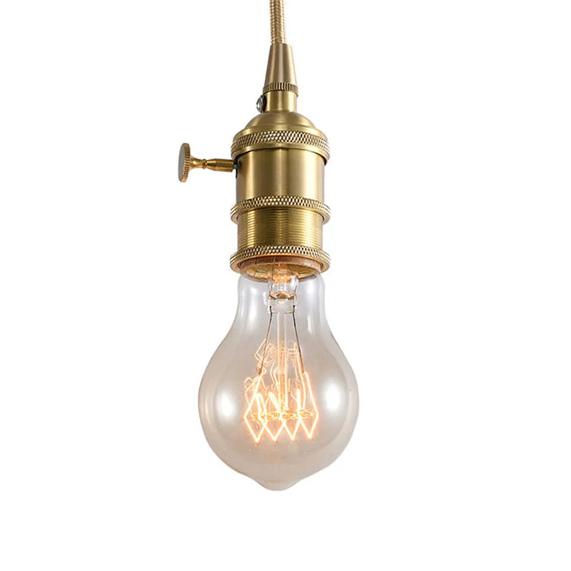 Afralia™ Vintage Edison LED Bulb 4W E27 Dimmable A19 Warm Yellow 2300K Light