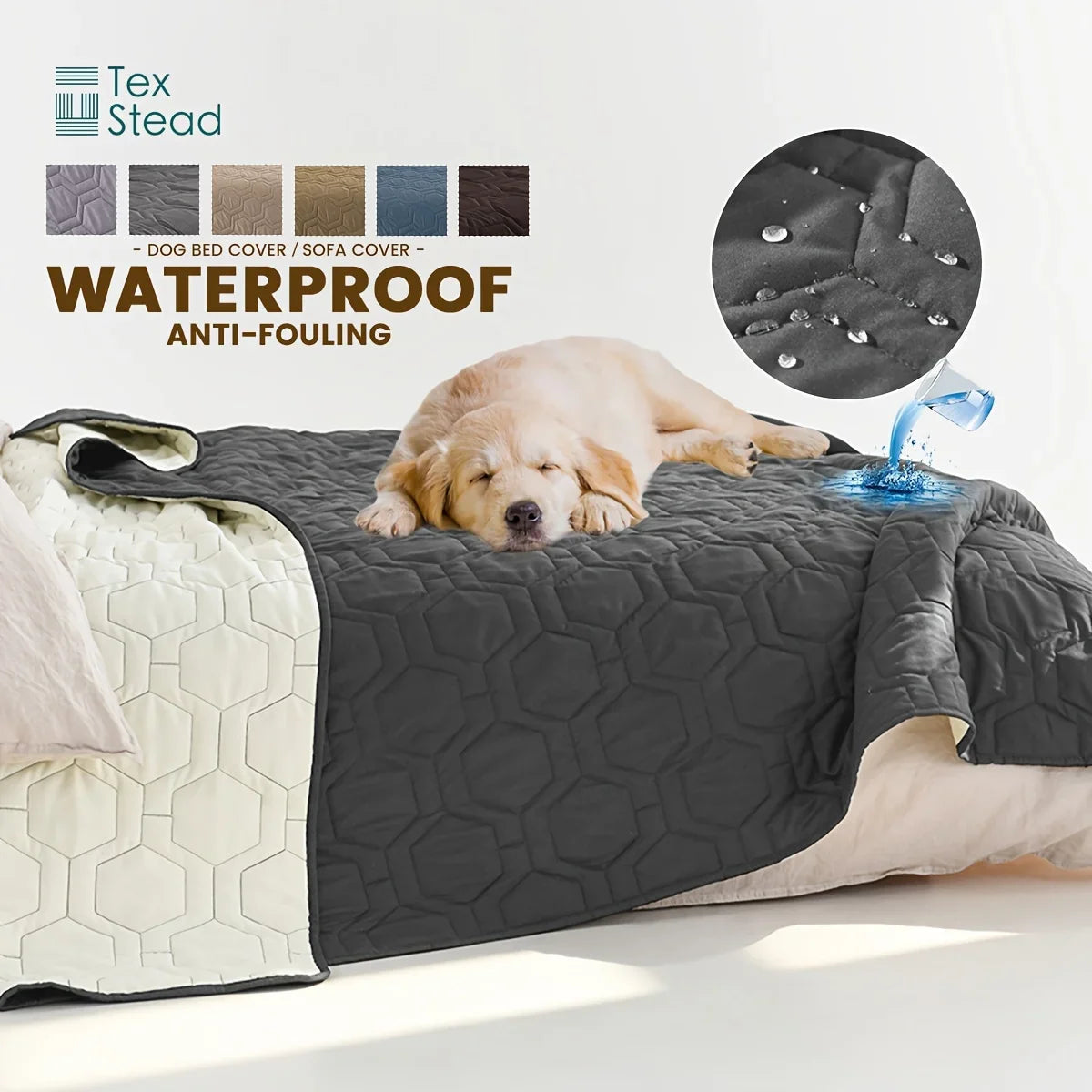 Afralia™ Pet Blanket Sofa Bed Cover & Mat for Cats Dogs - Waterproof Furniture Protector