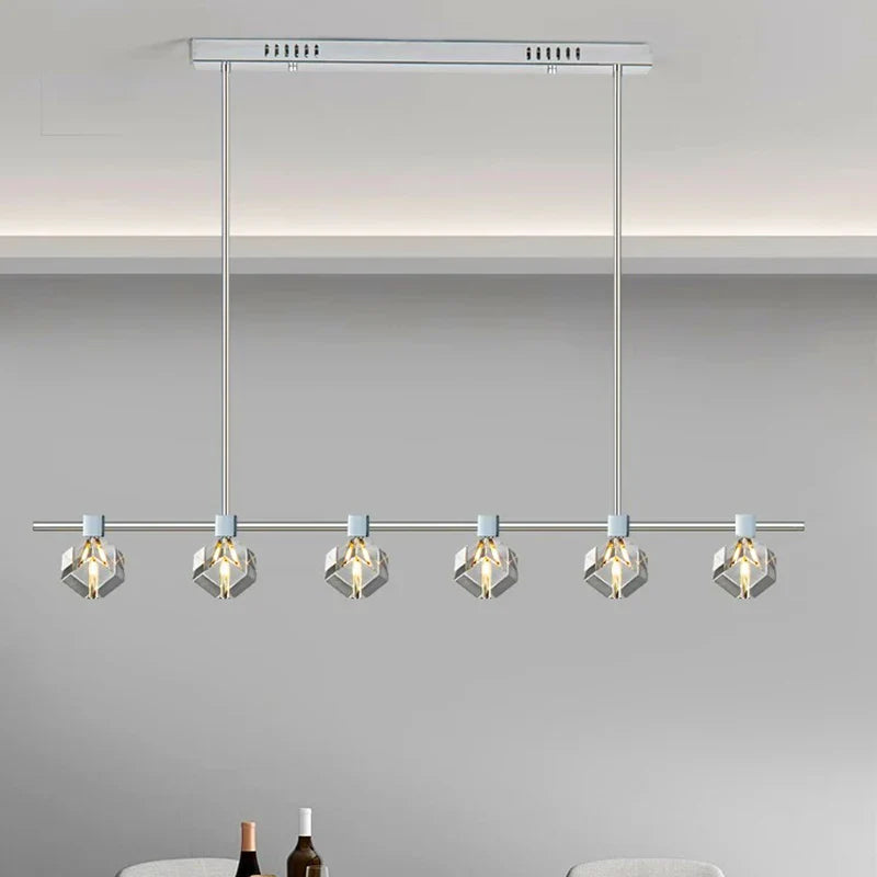 Afralia™ Crystal Chandelier for Living and Dining Room, Luxury Pendant Lamp and Ceiling Light