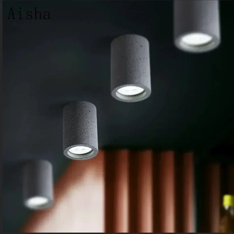 Afralia™ Industrial LED Ceiling Light for Living Room, Kitchen, and Aisle