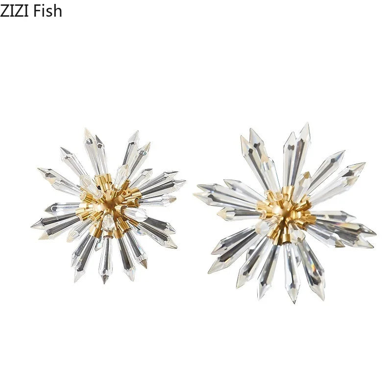 Afralia™ Crystal Sea Urchin Sculpture: Abstract Metal Artwork Desk Decoration