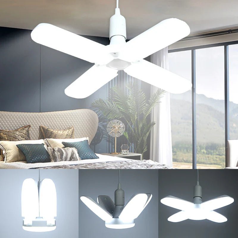 Afralia™ 60W LED Ceiling Fan Light for Kitchen & Home Decor