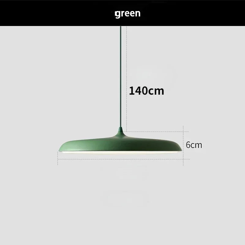 Afralia™ Modern UFO Pendant Light for Kitchen Living Room Dining Table