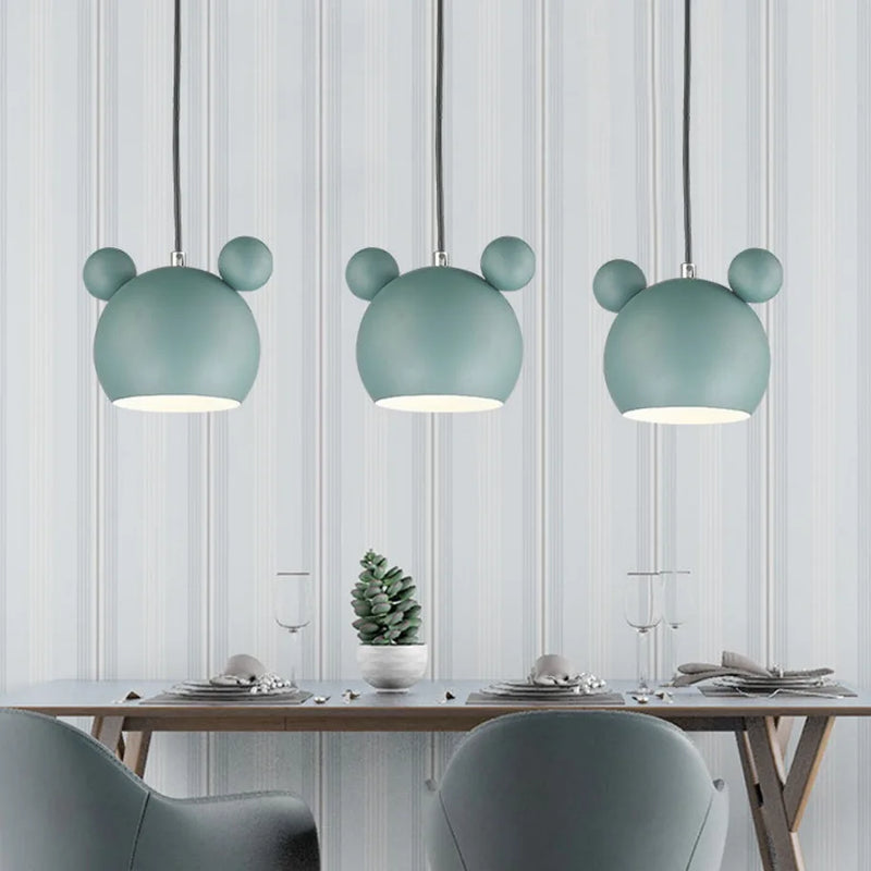 Afralia™ Mickey Mouse Chandelier for Restaurant and Children's Room