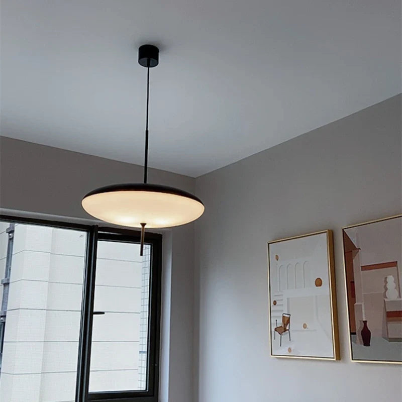 Afralia™ Black Acrylic Pendant Light: Modern Italy Style for Kitchen, Dining Room, Hotel, Bar