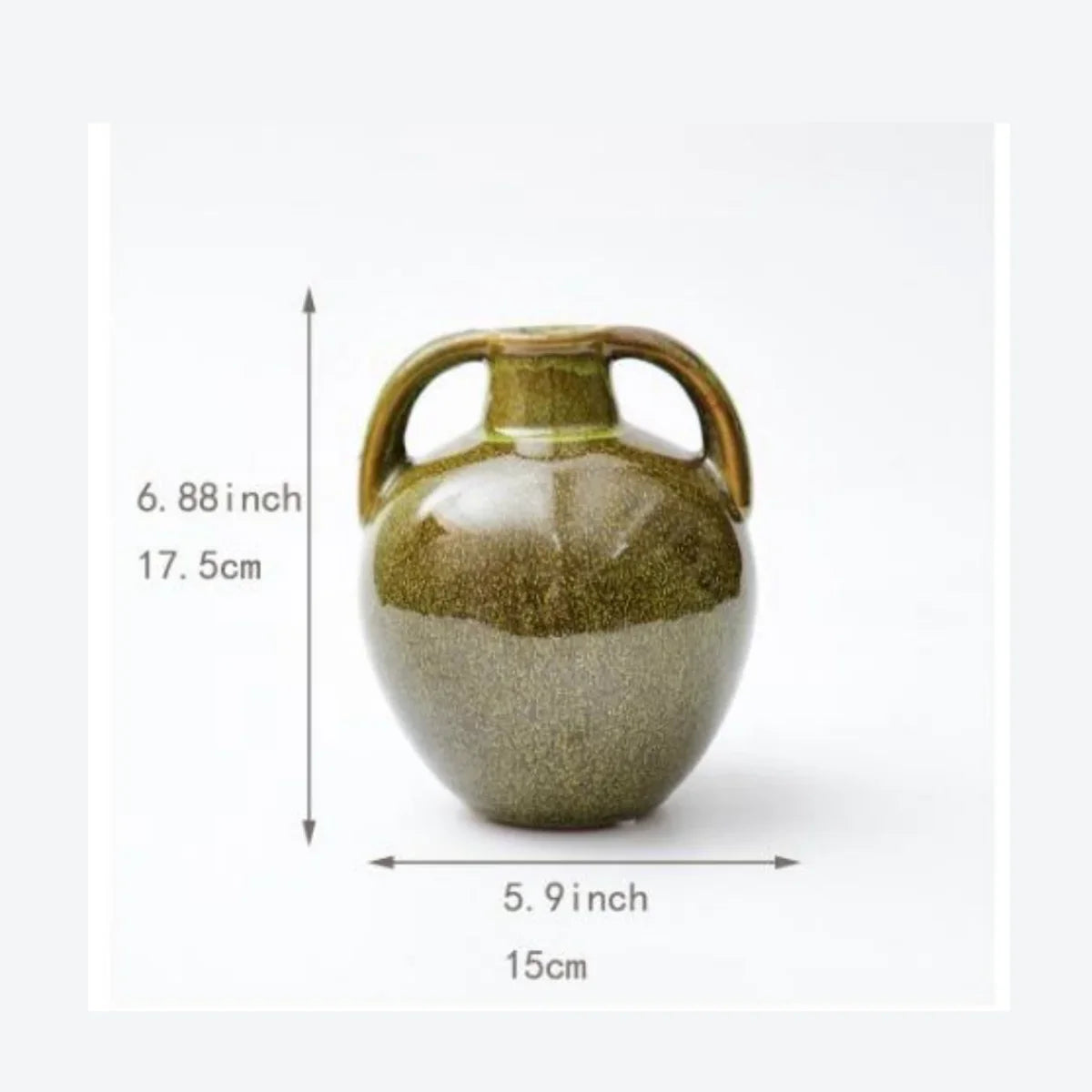 Afralia™ Ceramic Vases Teapot Flower Arrangement Home Decor Accessories