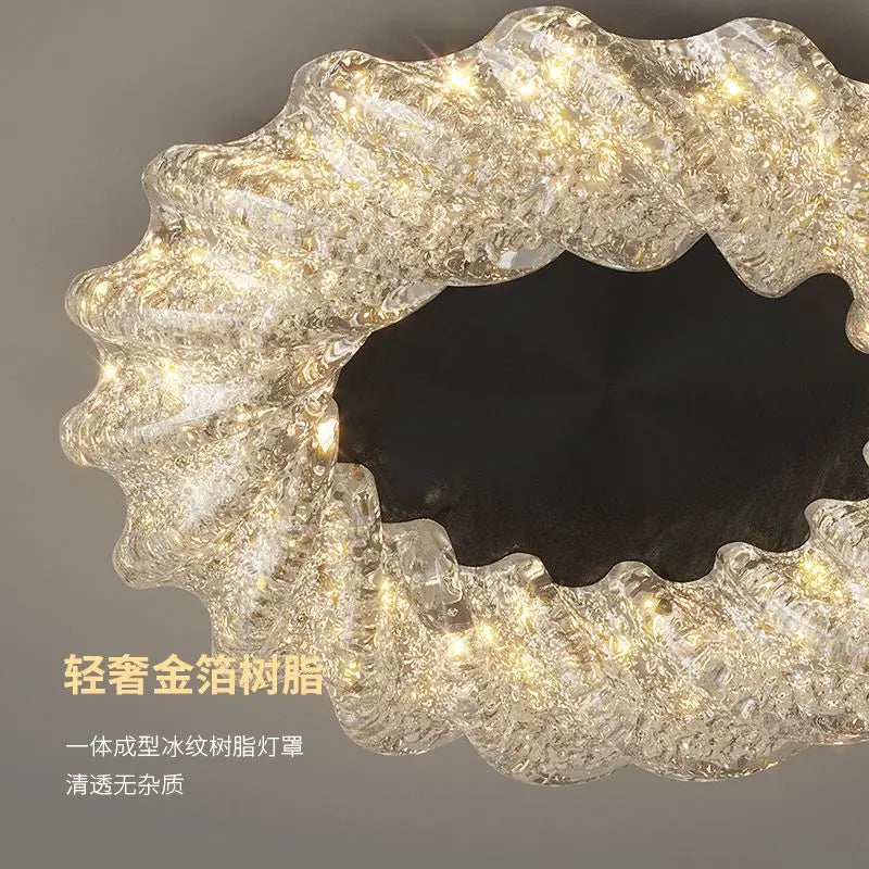 Afralia™ Crystal Chandelier: Modern LED Hanging Light for Home & Hotel Décor