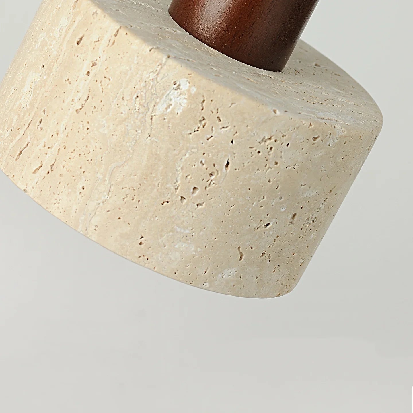 Afralia™ LED Yellow Travertine Pendant Light Hanglampen for Kitchen Cafe Living Room